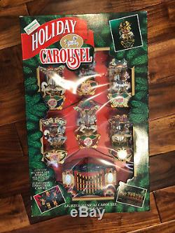 Holiday Carousel Mr Christmas New Mint Condition Rare 1992 Vintage Holiday Horse