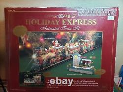 Holiday Express Animated Electric Train Set 385S, New Bright 2005, Tested