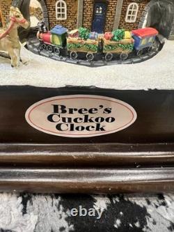 Holiday Living Bree's Cuckoo Clock LED Musical Motion with Box Tested