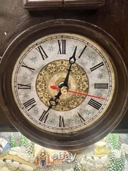 Holiday Living Bree's Cuckoo Clock LED Musical Motion with Box Tested