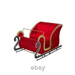 Holiday Living Life-Size Freestanding Santa's Sleigh Yard Decoration In/Outdoor
