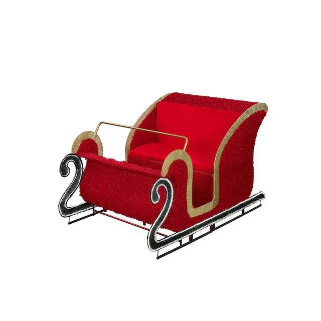 Holiday Living Life-size Freestanding Santa's Sleigh Yard Decoration In/outdoor