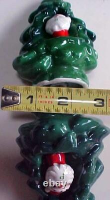 Holt Howard Christmas Tree Santa Salt & Pepper 1960