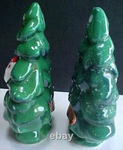 Holt Howard Christmas Tree Santa Salt & Pepper 1960