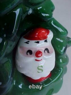 Holt Howard Christmas Tree Santa Salt & Pepper 1960