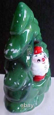 Holt Howard Christmas Tree Santa Salt & Pepper 1960