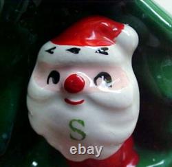 Holt Howard Christmas Tree Santa Salt & Pepper 1960