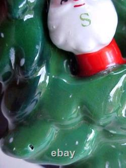 Holt Howard Christmas Tree Santa Salt & Pepper 1960