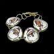 Holt Howard Santa Claus Christmas Holiday Toggle Bracelet 1959 Rare! Japan