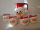 Holt Howard Vintage 1967 Santa Claus Pitcher And Cups