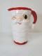 Holt Howard Winking Santa Christmas Pitcher 6 Foil Tag See Photos