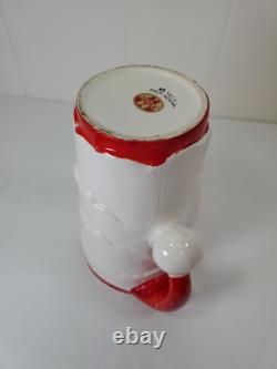 Holt Howard Winking Santa Christmas Pitcher 6 Foil tag See Photos Holt Howard Winking Santa Christmas Pitcher 6 Foil tag See Photos