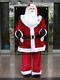 Huge 6 Foot Life-size Decorative Plush Santa Claus Sitting Or Standing