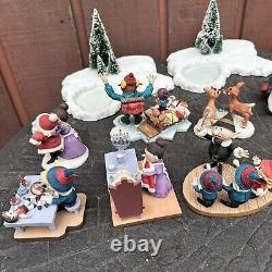 Huge Rudolph Enesco Island Of The Misfits Figurines Ice Pond Lot Of 14