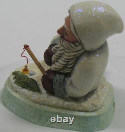 Ice Fishing Santa Santa Leo Smith #289 Brand New In Box Ey4009 Rare