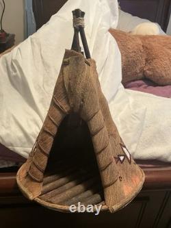 Indian Tee Pee. Great For Thanksgiving with Byers Choice Native Americans