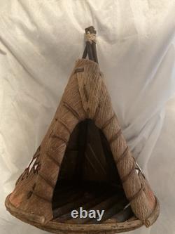 Indian Tee Pee. Great For Thanksgiving with Byers Choice Native Americans