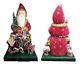 Ino Schaller Paper Mache Christmas Eve Santa With Toys Candy Container