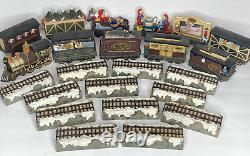 JCPenney Home Towne Express Christmas Collector Train Cars 23 Piece Set Vintage