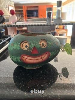 Jamieson Studio vintage watermelon/pumpkin bucket