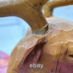 Jim Shore 2004 Set of 4 1 Sleigh Delivering Joy with3 Reindeer Complete READ