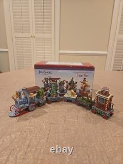 Jim Shore North Star Express MINI Train Set ORIGINAL BOX