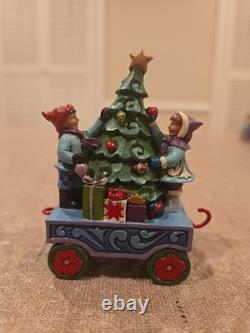 Jim Shore North Star Express MINI Train Set ORIGINAL BOX
