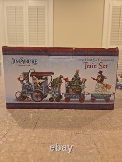 Jim Shore North Star Express MINI Train Set ORIGINAL BOX