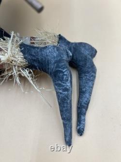 Joe Spencer Britches Pumpkin Head Doll Halloween