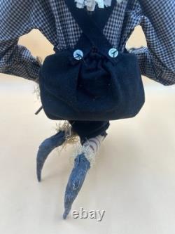 Joe Spencer Britches Pumpkin Head Doll Halloween