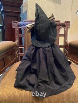 Joe Spencer Gathered Traditions/Gallerie II Phoebe Witch with Pumpkin Doll NWT