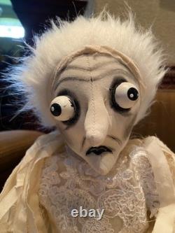 Joe Spencer Gathered Traditions Gert & Gary Ghost Couple 30 Art Dolls
