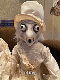 Joe Spencer Gathered Traditions Gert & Gary Ghost Couple 30 Art Dolls