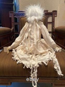 Joe Spencer Gathered Traditions Gert & Gary Ghost Couple 30 Art Dolls