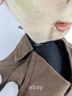 Joe Spencer Gathered Traditions Halloween FRANKIE & FRANCES Monster Dolls