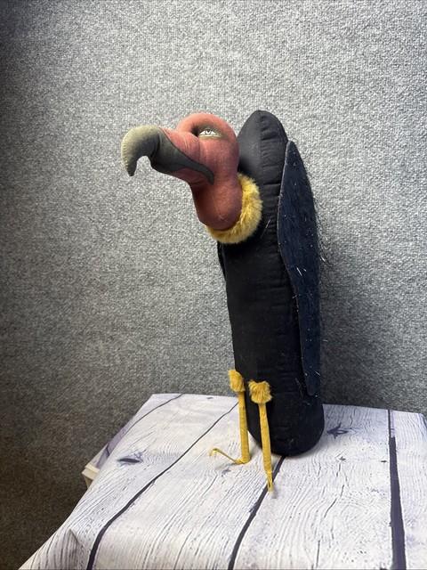 Joe Spencer Gathered Traditions Handcrafted Collectible Doll Vulture
