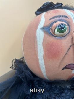 Joe Spencer Halloween Gathered Traditions Quintessa Witch Large 42 Art Doll