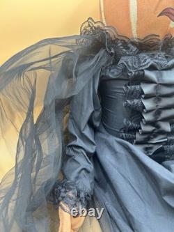 Joe Spencer Halloween Gathered Traditions Quintessa Witch Large 42 Art Doll