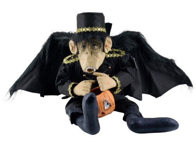 Joe Spencer Macbeth Monkey With Wings Doll Figure Gathered Traditions