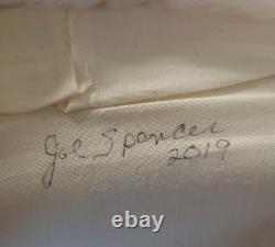 Joe Spencer Original 2019 signed handmade By Joe Spencer rare White Snow Fairy Joe Spencer Original 2019 signed handmade By Joe Spencer rare White Snow Fairy