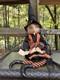 Joe Spencer Collectible Mabel Halloween Fabric Doll N Traditional Fall Color