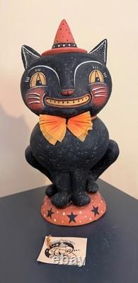 Johanna Parker Bethany Lowe Smiling Simon Large 10 Black Cat Halloween