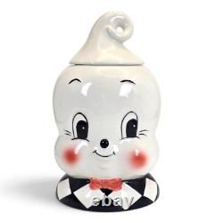 Johanna Parker Ghost Cone Head Canister Carnival Cottage Magenta Halloween READ