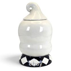 Johanna Parker Ghost Cone Head Canister Carnival Cottage Magenta Halloween READ