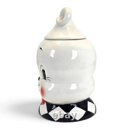 Johanna Parker Ghost Cone Head Canister Carnival Cottage Magenta Halloween READ