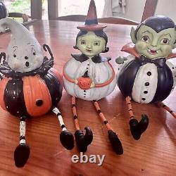 Johanna Parker Halloween Peeps Ghost Witch Cat Vampire Devil Shelf Sitter Lot