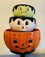 Johanna Parker Halloween Trio Bowl Set Vhtf