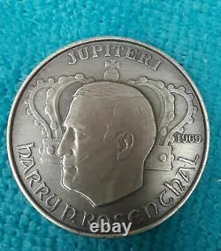 Jupiter 1969 Harry P. Rosenthal King Jupiter 1 Multi Bronze Doubloon Lan5419 Rar