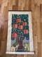 Kalle Berglund Adam And Eve In Paradise Swedish Wall Hanging Linen Mcm Art Rare