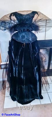 Karen Didion Originals Collection- Black Widow Witch Doll withBlack Crow 47inches Karen Didion Originals Collection- Black Widow Witch Doll withBlack Crow 47inches